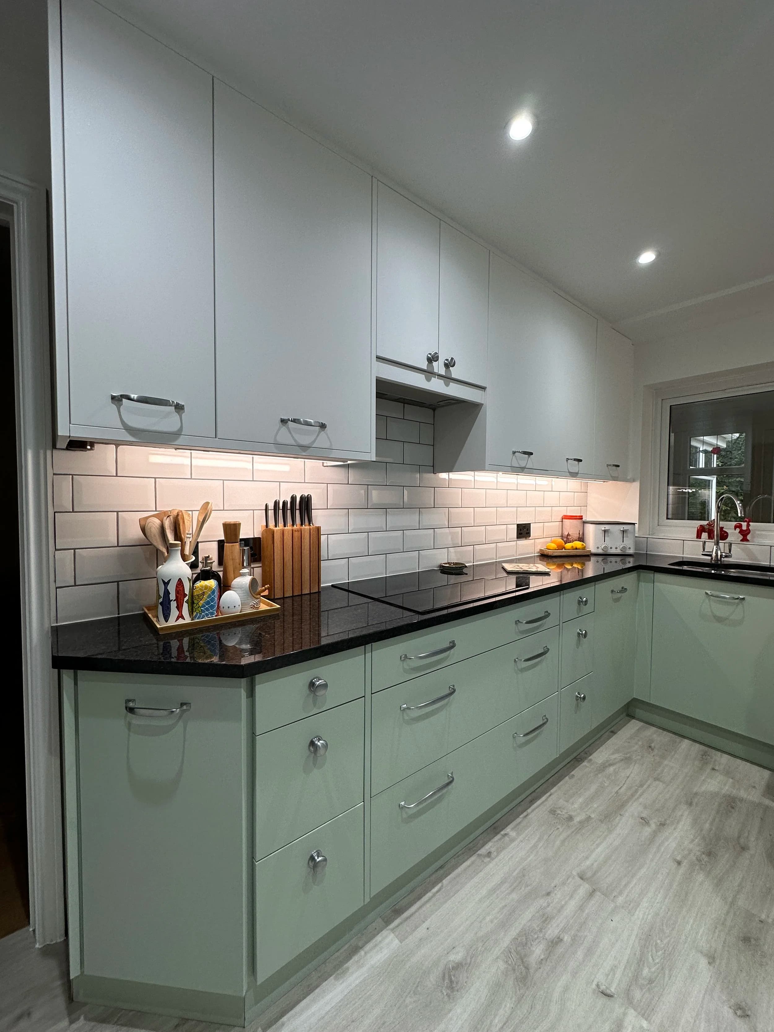 Vinyl wrapped kitchen South Yorkshire — after